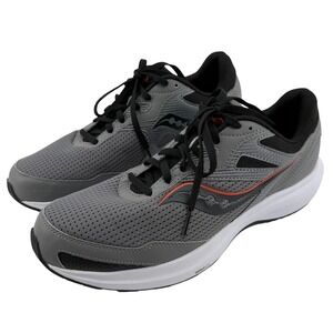 Saucony Cohesion 16 Running Sneaker Shoe Charcoal Gray Men 12 Wide S20782-36
